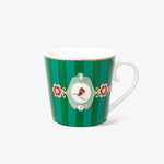 Load image into Gallery viewer, Yeşil Porselen Kupa 250 Ml Love Birds Collection by Pip Studio #TİCSBRANDS#