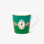 Load image into Gallery viewer, Green Porcelain Mug 250 Ml Love Birds Collection by Pip Studio