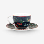 Load image into Gallery viewer, Pip Studio Berry Blues Blue Porcelain Coffee Cup 51004194