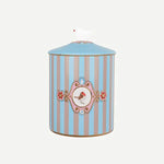 Load image into Gallery viewer, Blue Khaki Porcelain Storage Box 1300 ml Love Birds Collection by Pip Studio