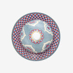 Load image into Gallery viewer, Pip Studio Flower Festival Blue Porcelain Butter Bowl 51018130