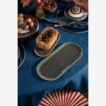 Load image into Gallery viewer, Pip Studio Berry Blues Green Porcelain Serving Platter 51018164