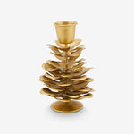 Load image into Gallery viewer, Pip Studio Berry Blues Gold Brass Candlestick 51092115