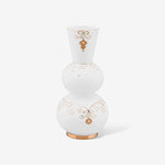 Load image into Gallery viewer, Pip Studio Royal Gold White Porcelain Vase 51102071