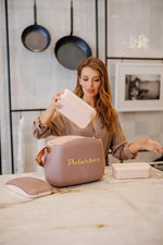 Load image into Gallery viewer, Polarbox 9347 COOLER BAG MAUVE GOLD 6L