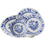 Load image into Gallery viewer, Hutschenreuther BLAU ZWİEBELMUSTER YEMEK TAKIMI mzkcb0-gy.myshopify.com Hutschenreuther BLAU ZWİEBELMUSTER YEMEK TAKIMI #TİCSBRANDS#