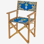 Load image into Gallery viewer, Chiara Alessi Capri Blue Wooden Garden Chair CADCCAP1BL