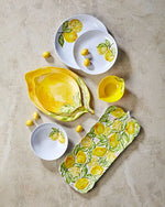 Load image into Gallery viewer, Chiara Alessi Capri White Melamine Breakfast Plate CAMAK4279LM