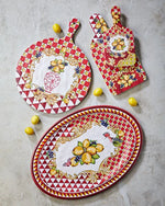 Load image into Gallery viewer, Chiara Alessi Capri Kırmızı Melamin Sunum Tahtası CAMC5020RD1 #TİCSBRANDS#