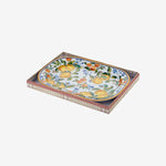 Load image into Gallery viewer, Chiara Alessi Capri Blue Melamine Serving Plate CAMTT0788BW