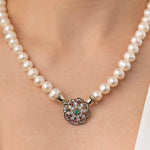 Load image into Gallery viewer, 24 Osmanlı Motifli İnci Kolye #TİCSBRANDS#