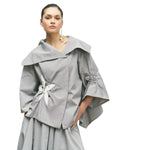 Load image into Gallery viewer, BİZE Deniz Yıldızı Süslü Ceket mzkcb0-gy.myshopify.com BİZE Deniz Yıldızı Süslü Ceket #TİCSBRANDS#