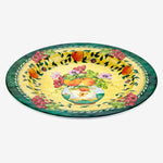 Load image into Gallery viewer, Chiara Alessi Carpe Diem Yellow Melamine Dinner Plate CAMCD1080GR3