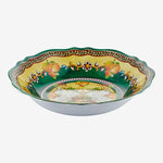 Load image into Gallery viewer, Chiara Alessi Carpe Diem Green Melamine Serving Bowl CAMCD2084GR1