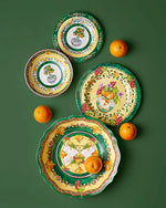 Load image into Gallery viewer, Chiara Alessi Carpe Diem Green Melamine Serving Bowl CAMCD2084GR1