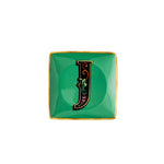 Load image into Gallery viewer, Alphabet J Harfli Porselen Dekoratif Tabak 12 cm mzkcb0-gy.myshopify.com Alphabet J Harfli Porselen Dekoratif Tabak 12 cm #TİCSBRANDS#