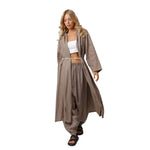 Load image into Gallery viewer, Keten Pardesü Vizon mzkcb0-gy.myshopify.com Keten Pardesü Vizon #TİCSBRANDS#