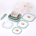 Load image into Gallery viewer, Neoflam Fika Comfort Green Pots and Pans Set