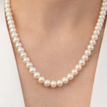 Load image into Gallery viewer, 14-1 Klasik İnci Kolye (Küçük Boy) mzkcb0-gy.myshopify.com