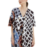 Load image into Gallery viewer, V-Yaka Desenli Elbise mzkcb0-gy.myshopify.com V-Yaka Desenli Elbise #TİCSBRANDS#