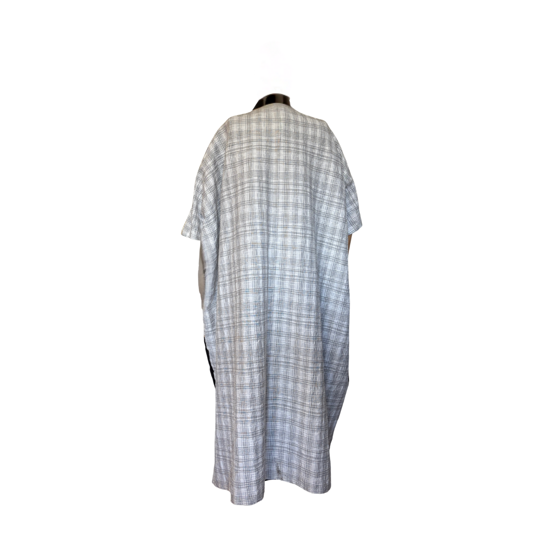 Plaid Design Kimono