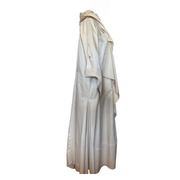 Aslı – Ecru Colored Laced Kaftan