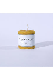 NATURAL BEESWAX CANDLE – MID