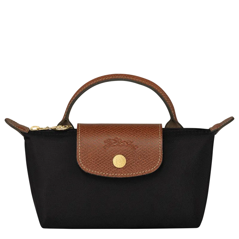 LONGCHAMP LE PLIAGE ORIGINAL POUCH WITH HANDLE BLACK XS mzkcb0-gy.myshopify.com