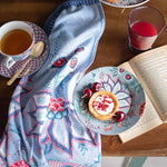 Load image into Gallery viewer, Pip Studio Flower Festival Mavi Porselen Pasta Tabağı 51001284 #TİCSBRANDS#
