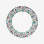 Load image into Gallery viewer, Pip Studio Flower Festival Blue Porcelain Breakfast Plate 51001285
