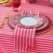 Pip Studio Flower Festival Kırmızı Porselen Kahvaltı Tabağı 51001295