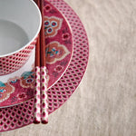 Load image into Gallery viewer, Pip Studio Flower Festival Red Porcelain Dinner Plate 51001296
