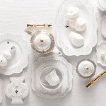 Load image into Gallery viewer, Pip Studio Royal Gold White Porcelain Breakfast Plate 51001397
