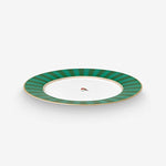 Load image into Gallery viewer, Green Porcelain Breakfast Plate 21 cm Love Birds Collection by Pip Studio 
