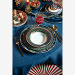 Load image into Gallery viewer, Pip Studio Berry Blues Green Porcelain Deep Plate 51001482
