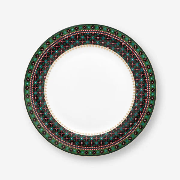 Pip Studio Berry Blues Green Porcelain Dinner Plate 51001484