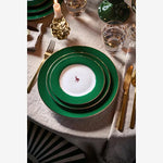 Load image into Gallery viewer, Green Porcelain Cake Plate 17 cm Love Birds Collection by Pip Studio
