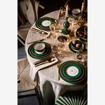 Load image into Gallery viewer, Green Porcelain Cake Plate 17 cm Love Birds Collection by Pip Studio
