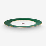 Load image into Gallery viewer, Green Porcelain Cake Plate 17 cm Love Birds Collection by Pip Studio
