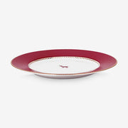 Red Porcelain Breakfast Plate 21 cm Love Birds Collection by Pip Studio 