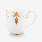 Load image into Gallery viewer, Pip Studio Royal Gold White Porcelain Mug 51002435
