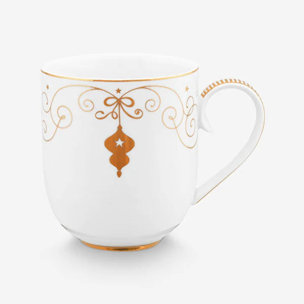 Pip Studio Royal Gold White Porcelain Mug 51002435