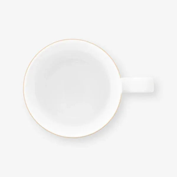 Dark Green Porcelain Mug 250 ml Love Birds