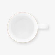 Dark Green Porcelain Mug 250 ml Love Birds