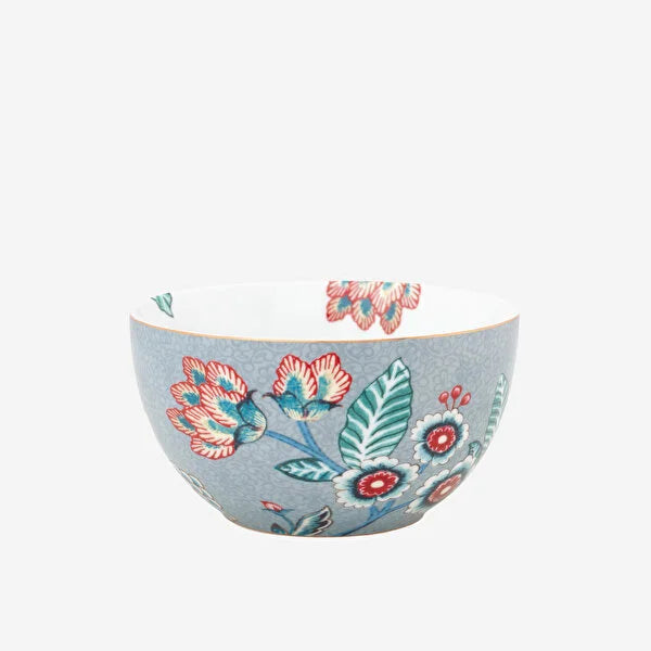 Pip Studio Flower Festival Blue Porcelain Bowl 51003188