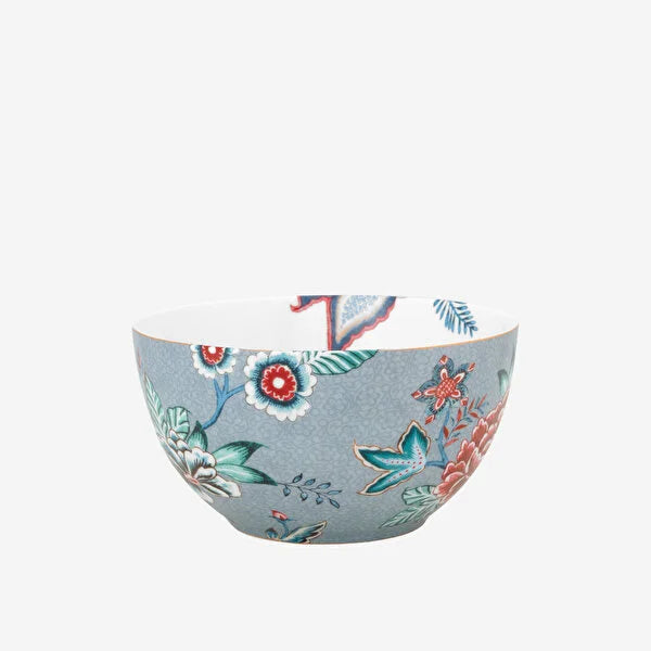 Pip Studio Flower Festival Blue Porcelain Bowl 51003189