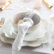 Pip Studio Royal Gold White Porcelain Salad Bowl 51003263