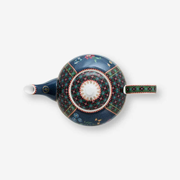 Pip Studio Berry Blues Blue Porcelain Teapot 51005081