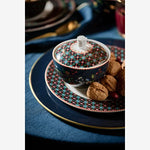 Load image into Gallery viewer, Pip Studio Berry Blues Blue Porcelain Sugar Bowl 51008053
