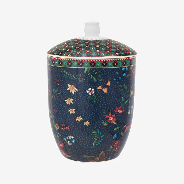 Pip Studio Berry Blues Blue Porcelain Storage Box 51009039